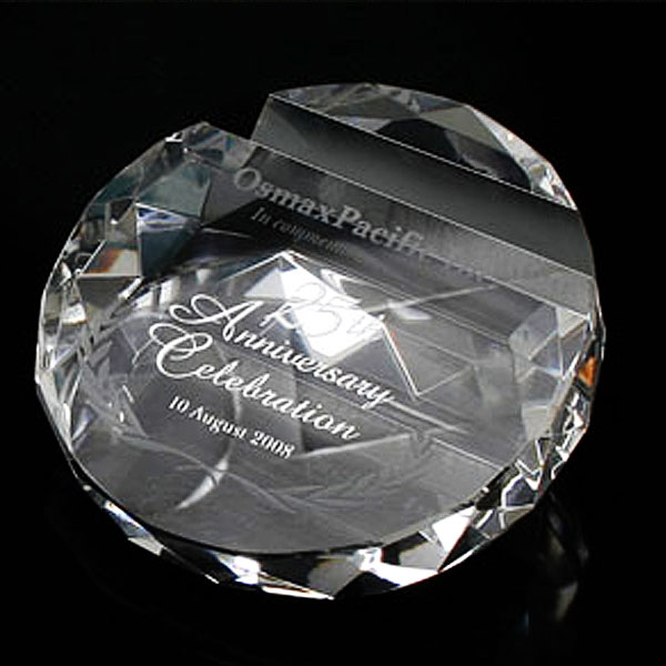 LXG Inc Stetson University-Crystal Paper Weight 