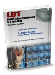 Magnetic Acrylic Award