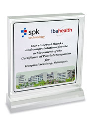 Rectangular Acrylic Award