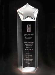 Crystal Star Block Award