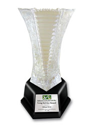 Georgia Crystal Vase Trophy