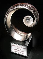 Arch with Crystal Globe Award