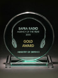 Round Jade Glass Award