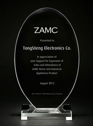 Oval Optical Glass Award