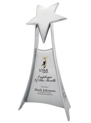Marvel Silver Metallic Star