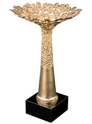 Gold Metal Supertree Trophy