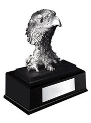 Eagle Head Resin Trophy